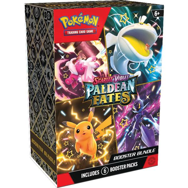 Factory-sealed Paldean Fates Booster Bundle – Pokémon TCG