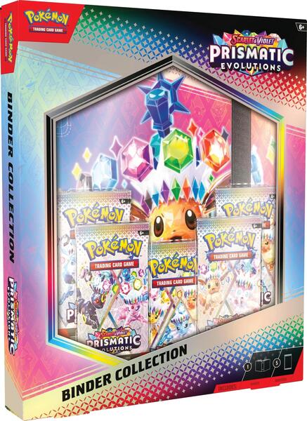 Factory-sealed Prismatic Evolutions Binder Collection – Pokémon TCG