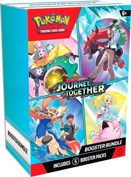 Factory-sealed Journey Together Booster Bundle – Pokémon TCG