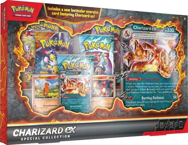 Factory-sealed Charizard ex Special Collection – Pokémon TCG