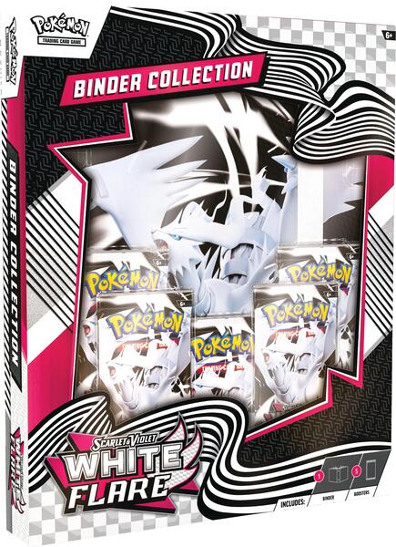 Factory-sealed White Flare Binder Collection – Pokémon TCG