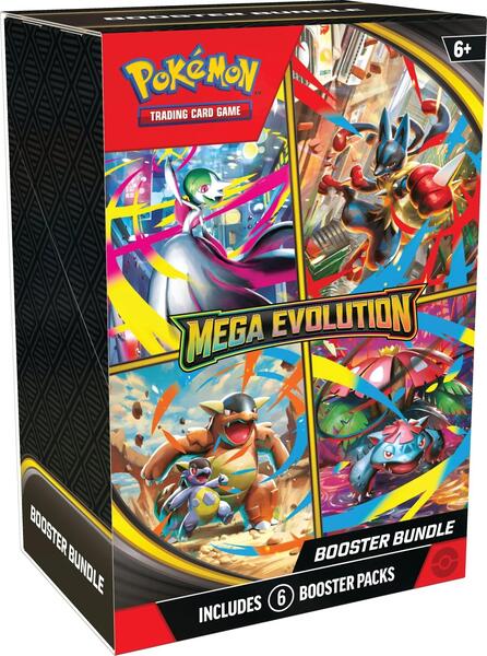 Factory-sealed Mega Evolution Booster Bundle – Pokémon TCG