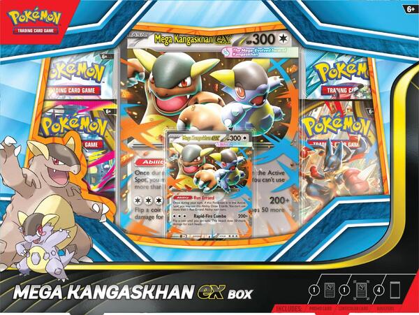 Factory-sealed Mega Kangaskhan ex Box – Pokémon TCG