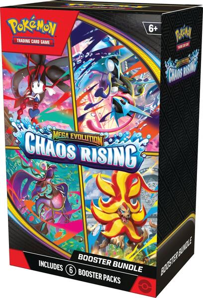 Factory-sealed Chaos Rising Booster Bundle – Pokémon TCG
