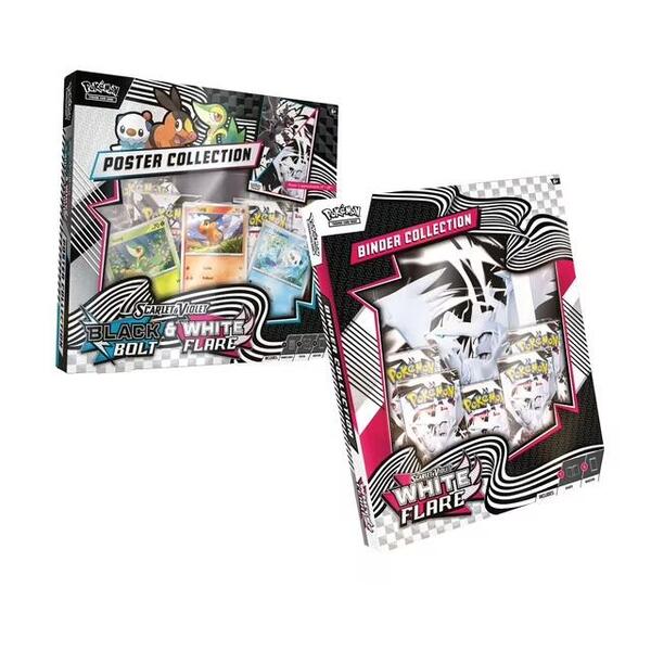 Factory-sealed White Flare Binder & Unova Poster Collection (Sam's Club) – Pokémon TCG