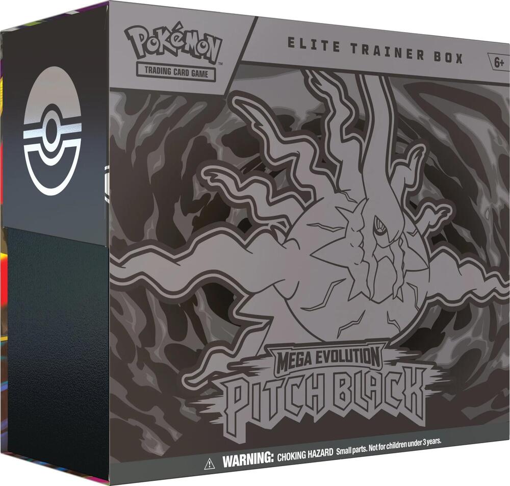 Factory-sealed Pitch Black Elite Trainer Box – Pokémon TCG
