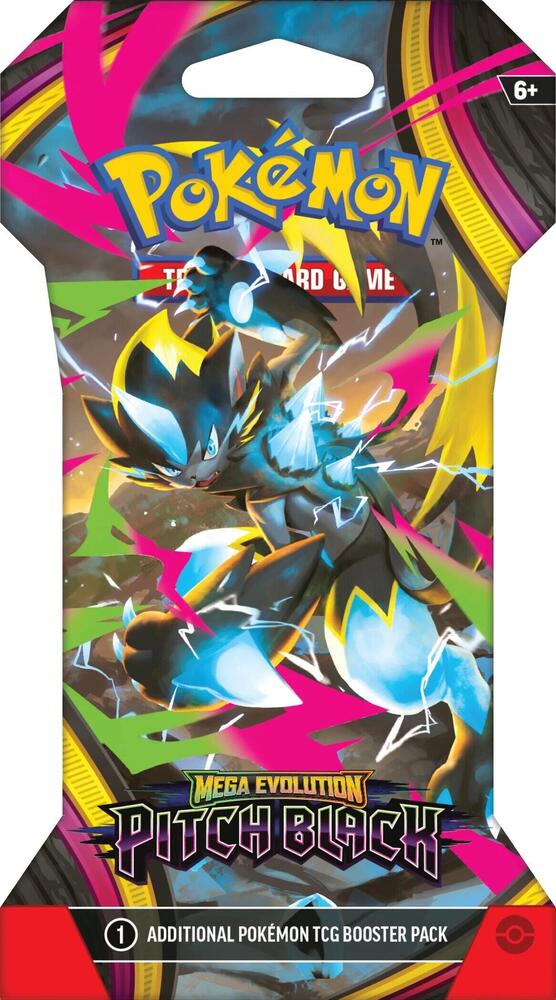 Factory-sealed Pitch Black Sleeved Booster Pack – Pokémon TCG