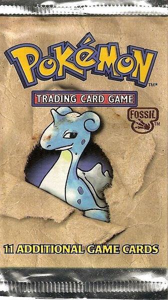 Factory-sealed Fossil Booster Pack [Unlimited Edition] – Pokémon TCG