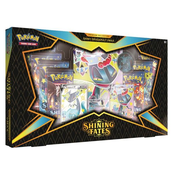 Factory-sealed Shining Fates Premium Collection [Shiny Dragapult] – Pokémon TCG