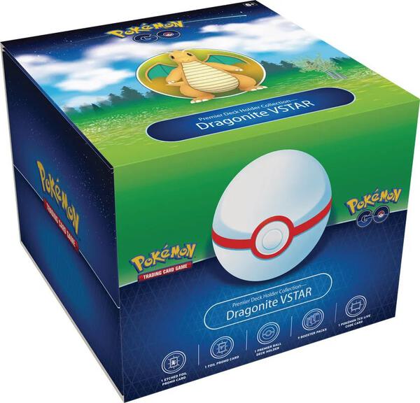 Factory-sealed Pokemon GO Premier Deck Holder Collection [Dragonite VSTAR] – Pokémon TCG