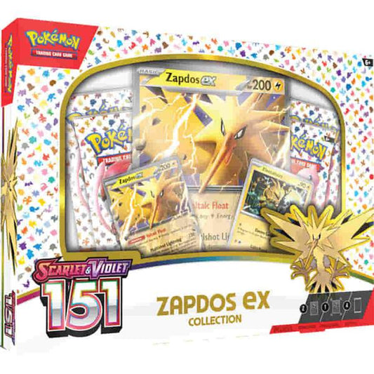 Factory-sealed 151: Zapdos ex Collection – Pokémon TCG