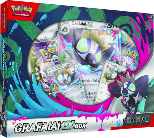 Factory-sealed Grafaiai ex Box – Pokémon TCG