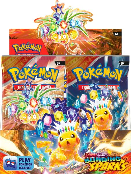 Factory-sealed Surging Sparks Booster Box – Pokémon TCG