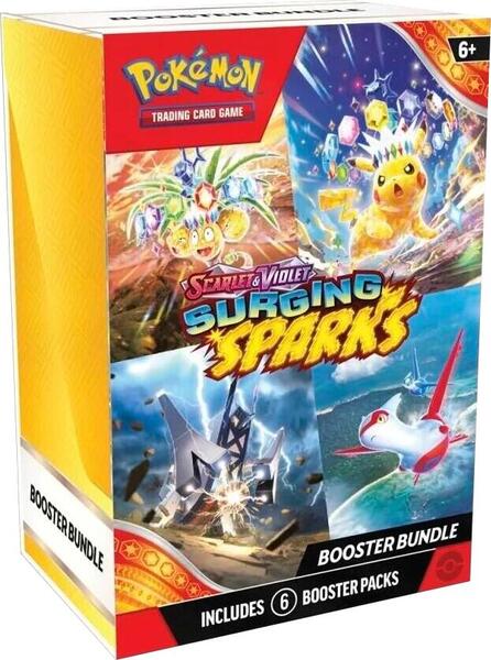 Factory-sealed Surging Sparks Booster Bundle – Pokémon TCG