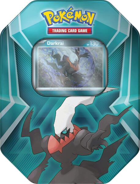 Factory-sealed Triple Whammy Tin [Darkrai] – Pokémon TCG
