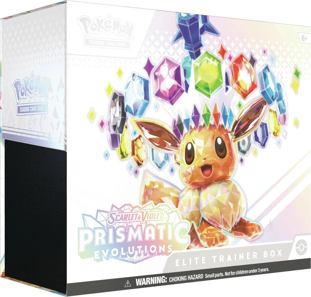 Factory-sealed Prismatic Evolutions Elite Trainer Box – Pokémon TCG