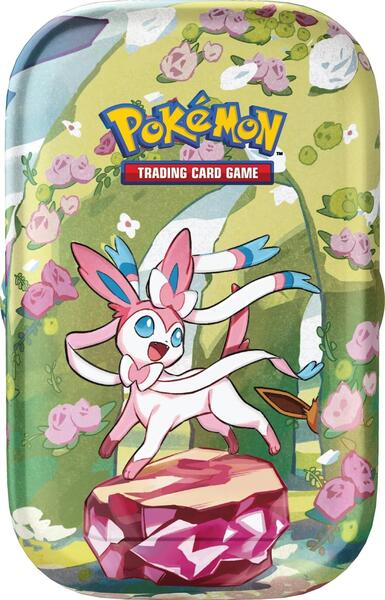 Factory-sealed Prismatic Evolutions Mini Tin [Sylveon] – Pokémon TCG