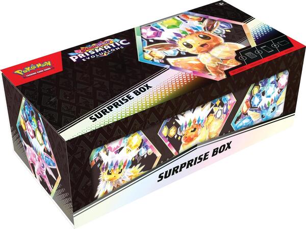 Factory-sealed Prismatic Evolutions Surprise Box – Pokémon TCG