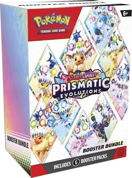 Factory-sealed Prismatic Evolutions Booster Bundle – Pokémon TCG