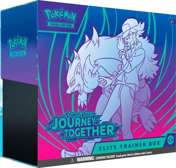 Factory-sealed Journey Together Elite Trainer Box – Pokémon TCG