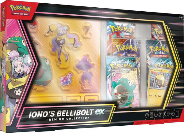 Factory-sealed Iono's Bellibolt ex Premium Collection – Pokémon TCG