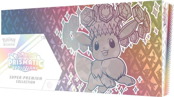 Factory-sealed Prismatic Evolutions Super Premium Collection – Pokémon TCG