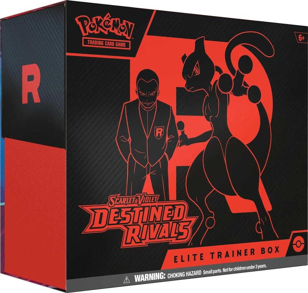 Factory-sealed Destined Rivals Elite Trainer Box – Pokémon TCG
