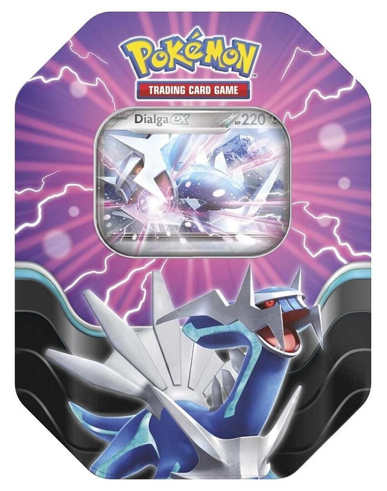 Factory-sealed Azure Legends Tin [Dialga ex] (International Version) – Pokémon TCG