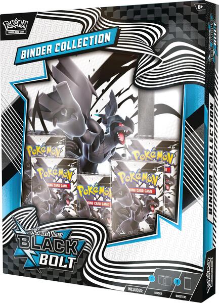 Factory-sealed Black Bolt Binder Collection – Pokémon TCG