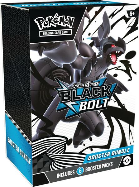 Factory-sealed Black Bolt Booster Bundle – Pokémon TCG
