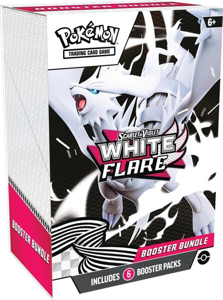 Factory-sealed White Flare Booster Bundle – Pokémon TCG