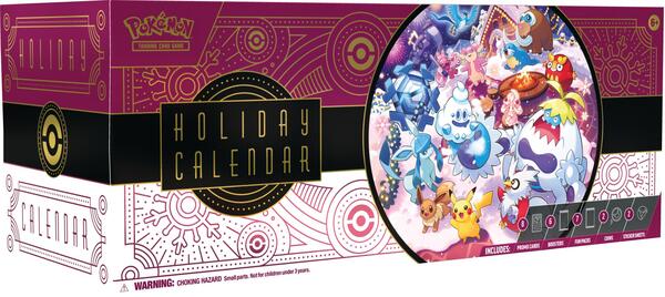 Factory-sealed Holiday Calendar 2025 – Pokémon TCG