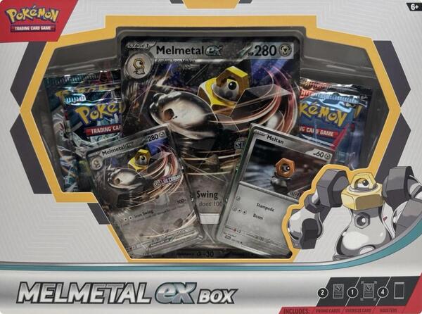 Factory-sealed Melmetal ex Box – Pokémon TCG