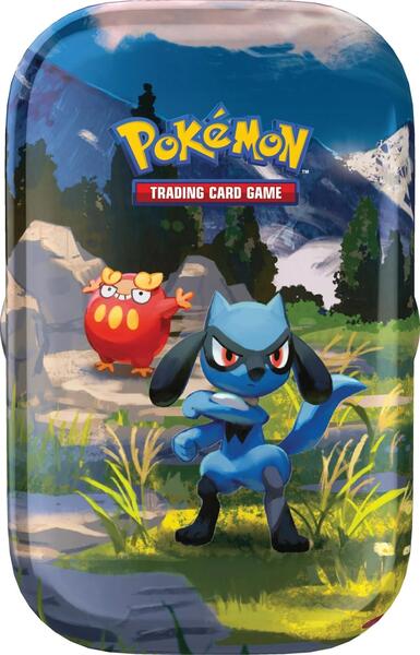 Factory-sealed Ascended Heroes Mini Tin [Riolu & Darumaka] – Pokémon TCG