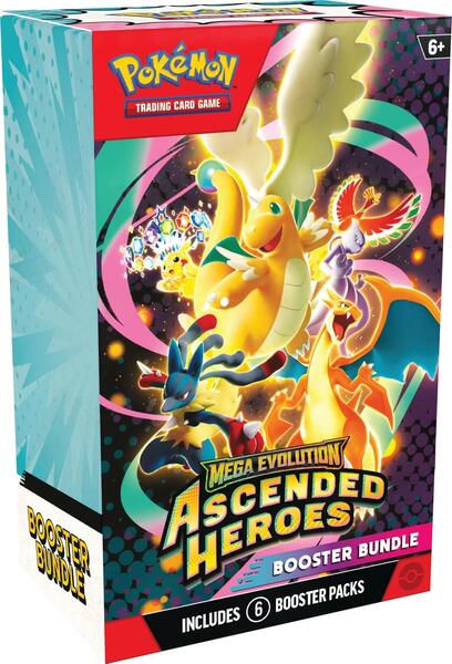 Factory-sealed Ascended Heroes Booster Bundle – Pokémon TCG