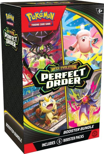 Factory-sealed Perfect Order Booster Bundle – Pokémon TCG