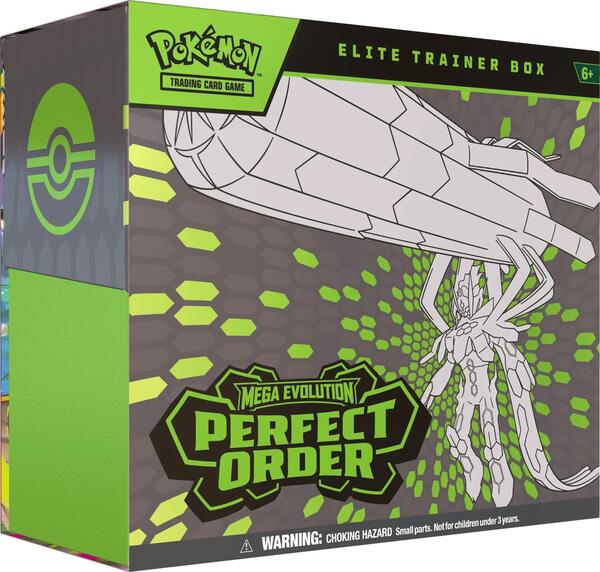 Factory-sealed Perfect Order Elite Trainer Box – Pokémon TCG