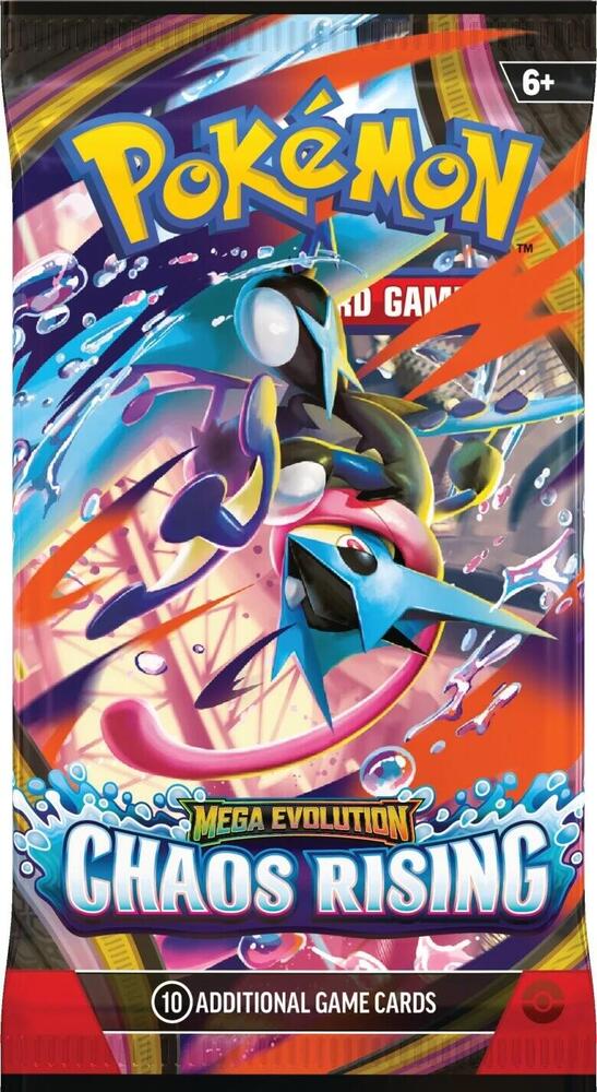 Factory-sealed Chaos Rising Booster Pack – Pokémon TCG