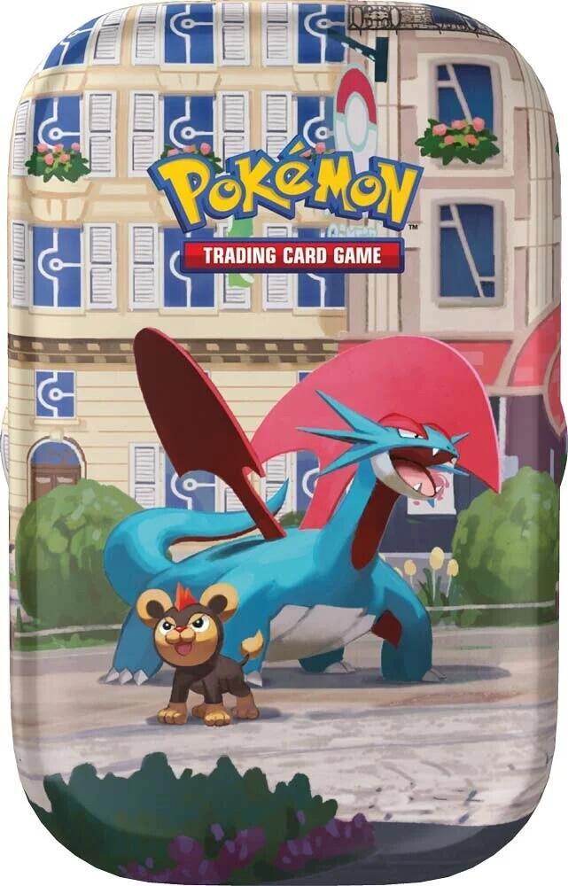 Factory-sealed Lumiose City Mini Tin [Salamence & Litleo] – Pokémon TCG
