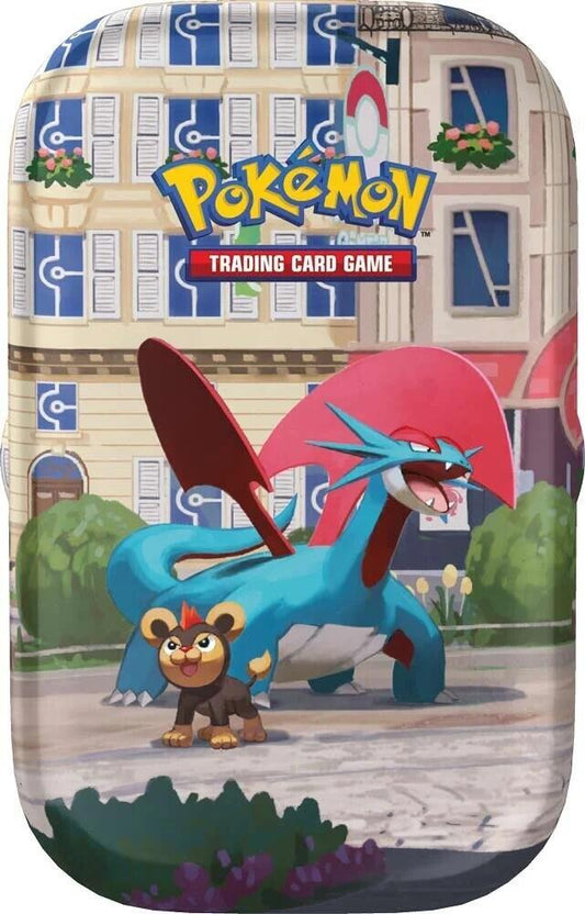 Factory-sealed Lumiose City Mini Tin [Salamence & Litleo] – Pokémon TCG