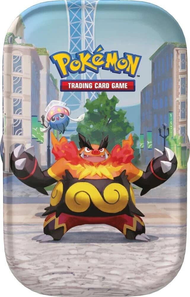 Factory-sealed Lumiose City Mini Tin [Emboar & Inkay] – Pokémon TCG