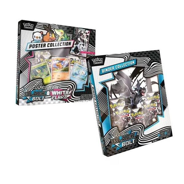 Factory-sealed Black Bolt Binder & Unova Poster Collection (Sam's Club) – Pokémon TCG