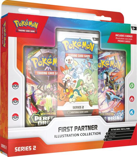 Factory-sealed First Partner Illustration Collection (Series 2) – Pokémon TCG