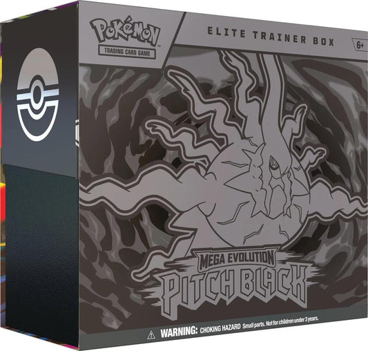Factory-sealed Pitch Black Elite Trainer Box – Pokémon TCG