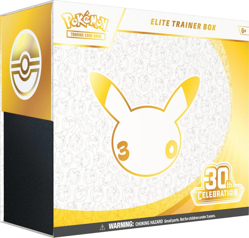 Factory-sealed 30th Celebration Elite Trainer Box – Pokémon TCG
