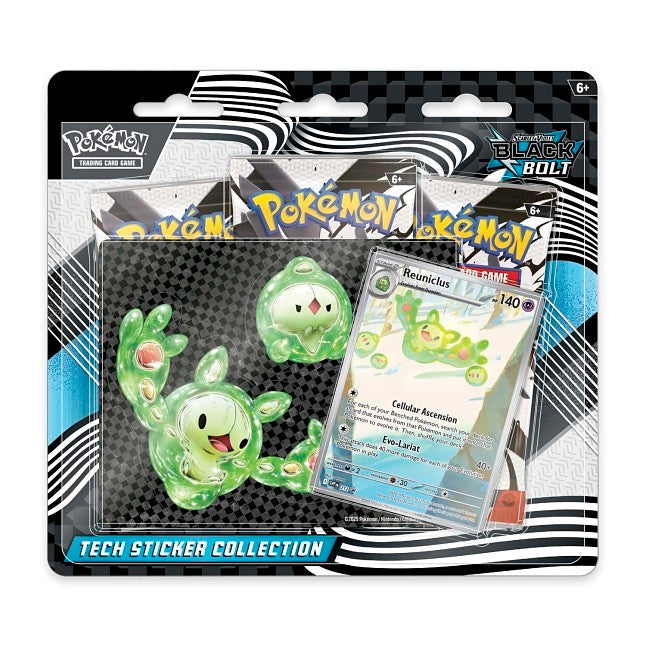 Factory-sealed Black Bolt Tech Sticker Collection – Pokémon TCG
