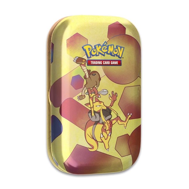 Factory-sealed 151 Mini Tin [Hitmonlee & Kadabra] – Pokémon TCG