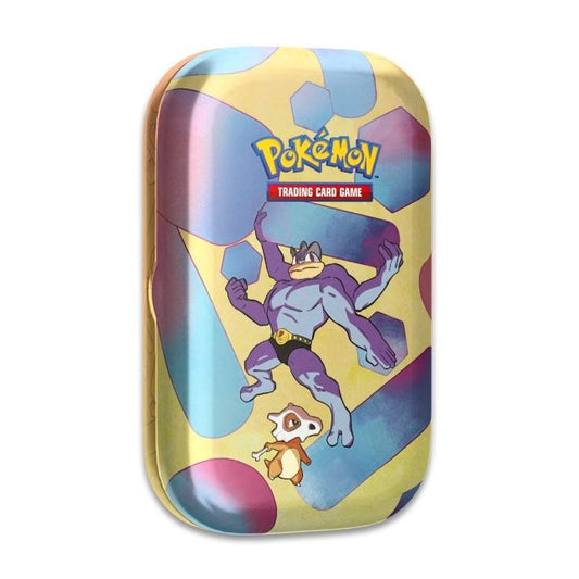 Factory-sealed 151 Mini Tin [Machamp & Cubone] – Pokémon TCG