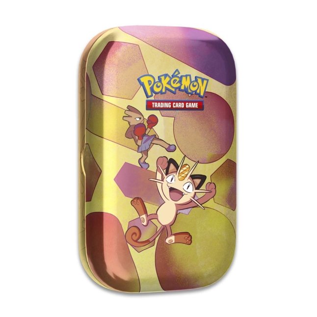 Factory-sealed 151 Mini Tin [Hitmonchan & Meowth] – Pokémon TCG