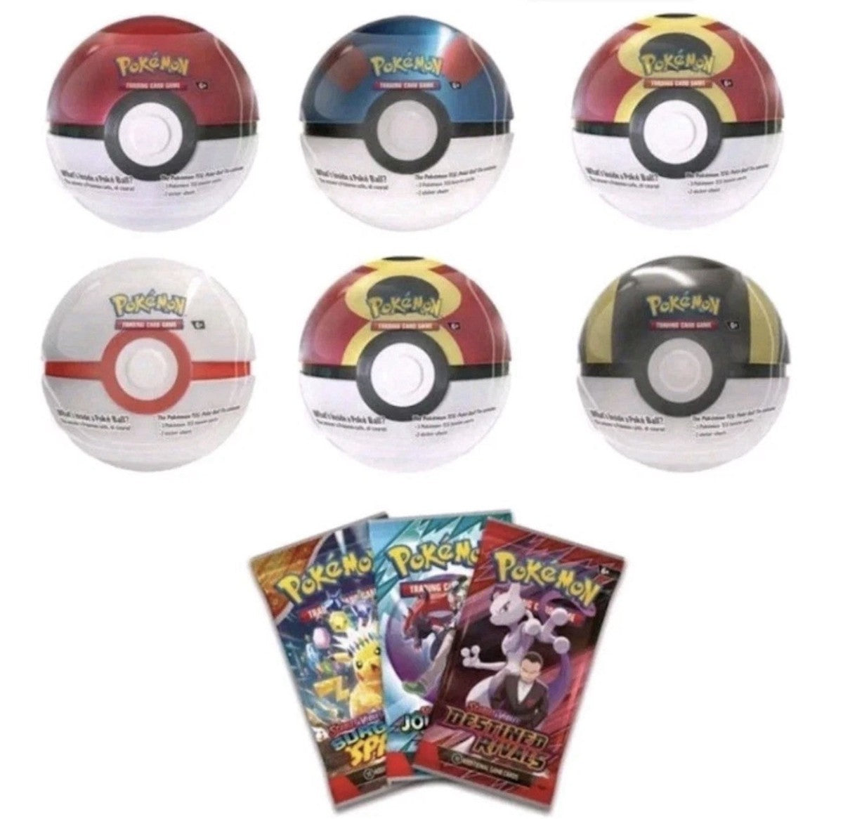 Factory-sealed Costco 6-Pack Poke balls – Pokémon TCG